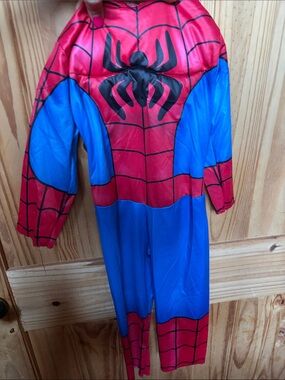 Rubie's Red & Blue Spiderman Superhero Jumpsuit. No mask